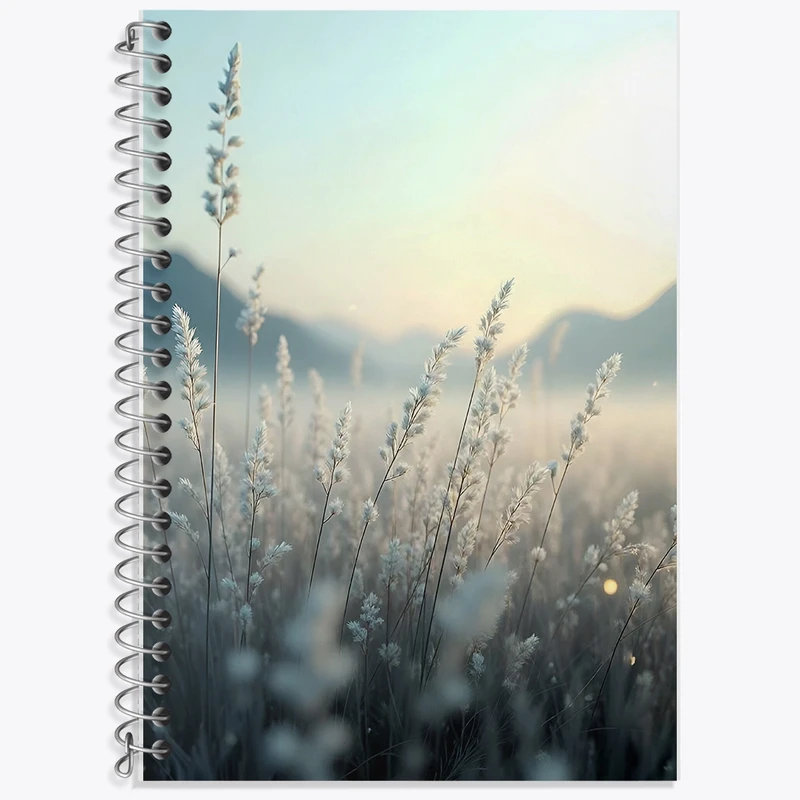 دفتر زبان 50 برگ خندالو مدل سه خط طرح گل کد F10916