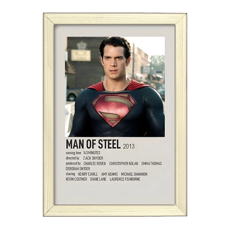 تابلو خندالو طرح مرد پولادین (Man of Steel) کد F13413