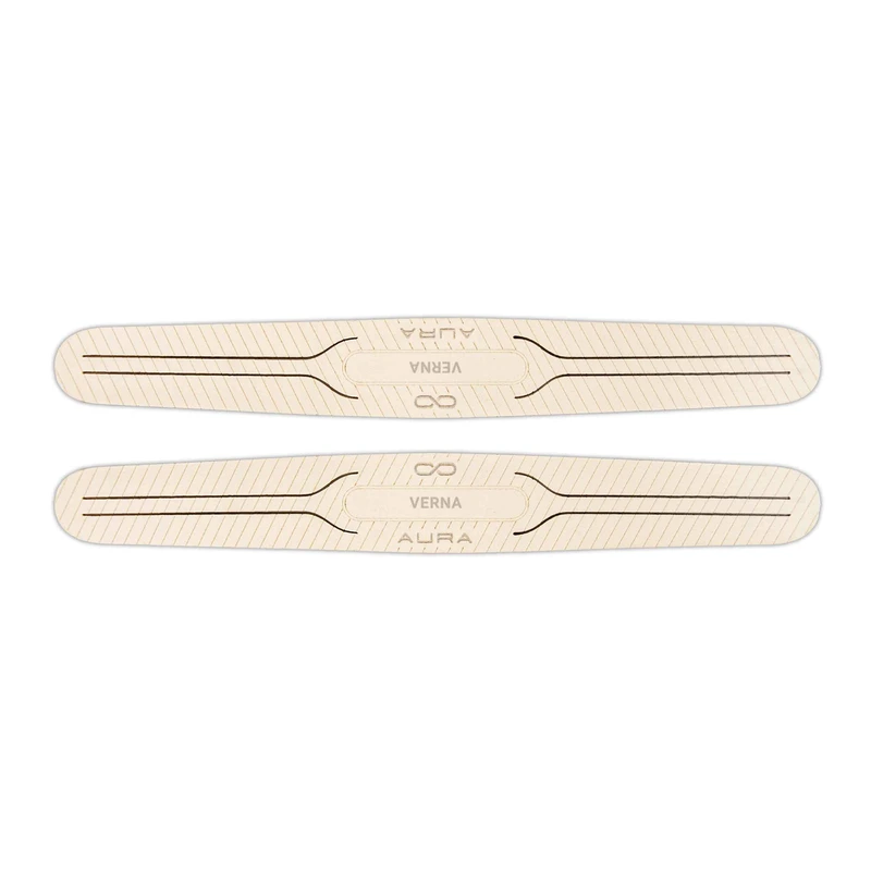 محافظ گوشه سپر خودرو ماهوت مدل AURA-W مناسب برای هیوندای VERNA مجموعه 2 عددی