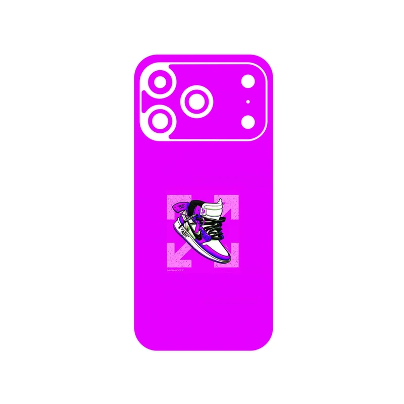 برچسب پوششی ماهوت مدل Nike Air Sneaker Digital Art مناسب برای گوشی موبایل اپل iPhone 17 Pro