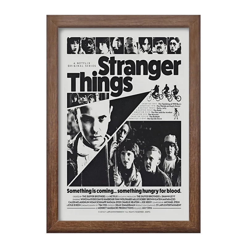 تابلو خندالو طرح استرنجر تینگز (Stranger Things) کد F13503