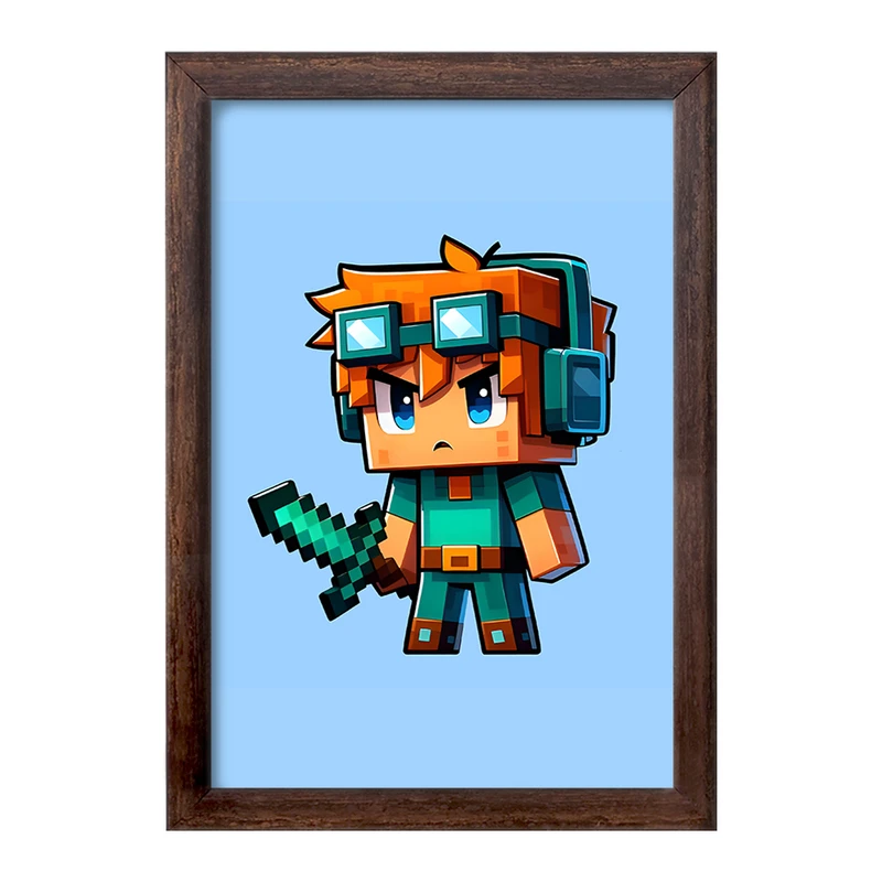 تابلو خندالو طرح ماینکرافت (Minecraft) کد F12065