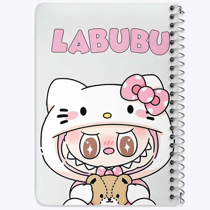 دفتر یادداشت 50 برگ خندالو طرح عروسک لابوبو (Labubu) کد N9667