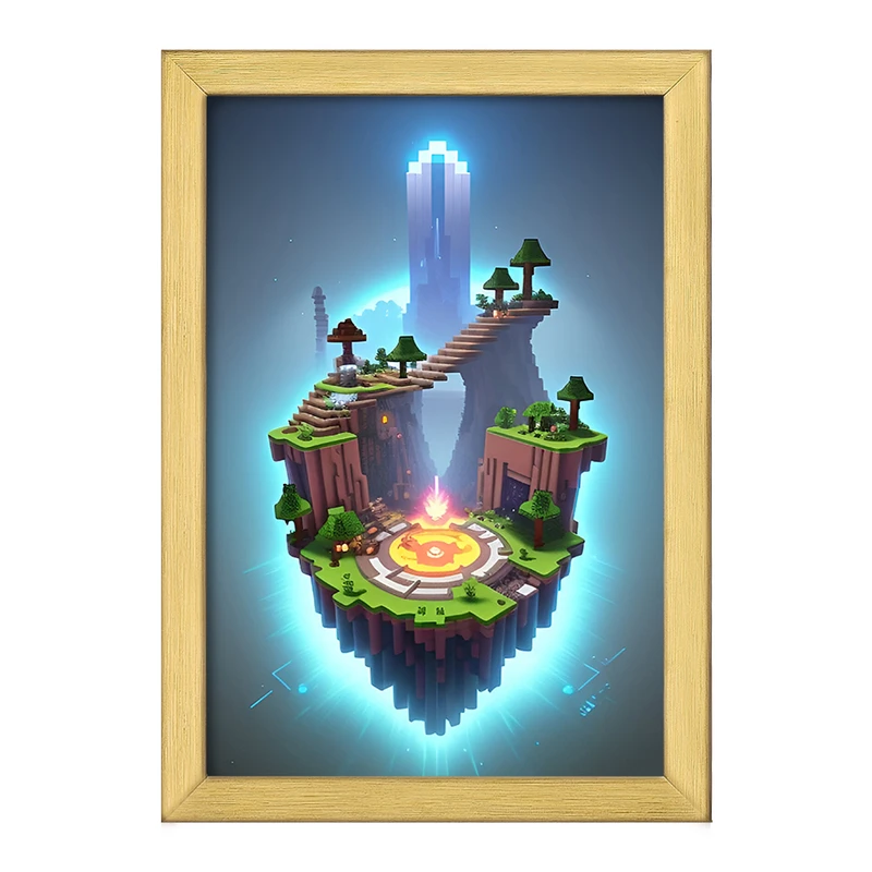 تابلو خندالو طرح ماینکرافت (Minecraft) کد F3523