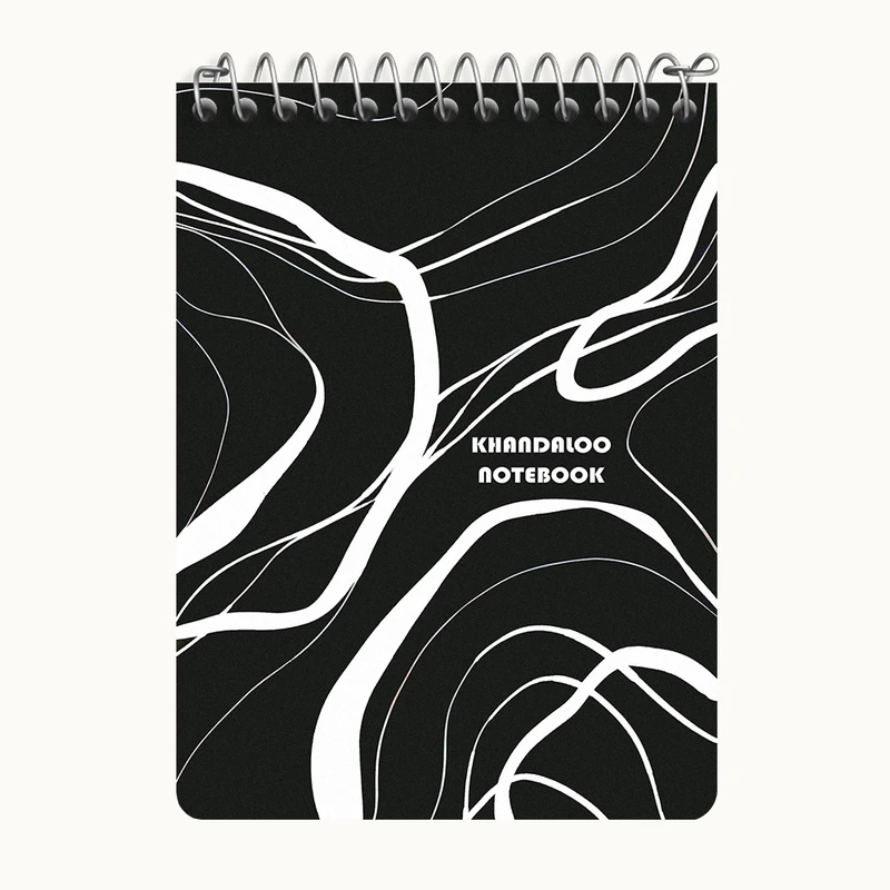 دفتر یادداشت 50 برگ خندالو طرح مدرن کد N8802