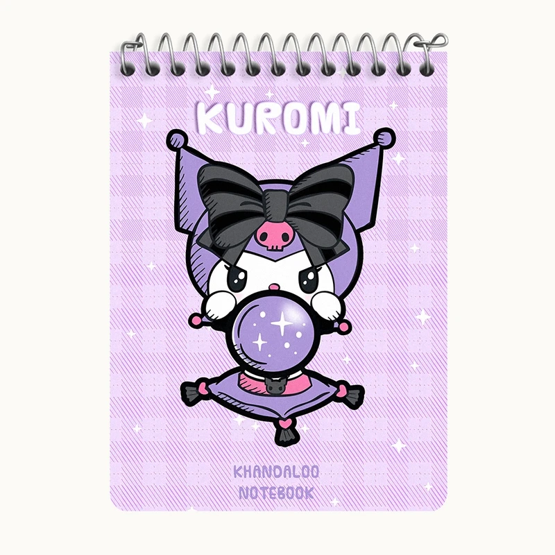 دفتر یادداشت 50 برگ خندالو طرح کرومی (Kuromi) کد N9011