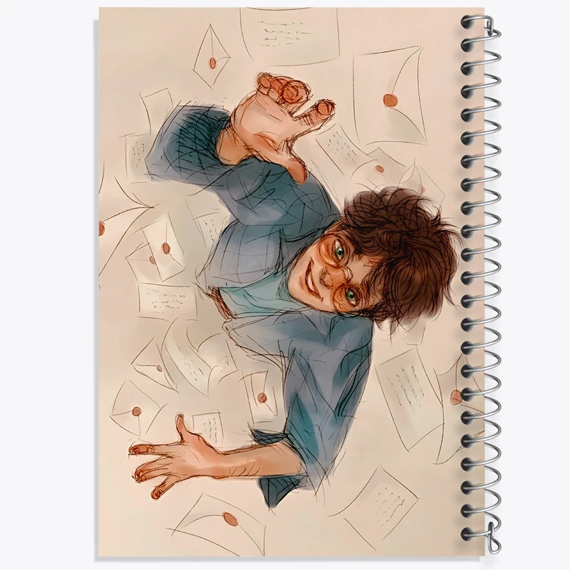 دفتر مشق 50 برگ خندالو طرح هری پاتر (Harry Potter) کد F9742