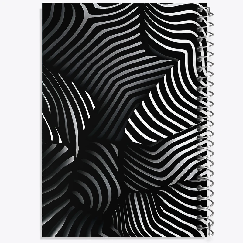 دفتر مشق 100 برگ خندالو طرح انتزاعی کد N7064