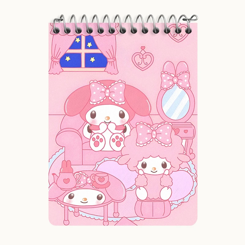 دفتر یادداشت 50 برگ خندالو طرح مای ملودی (My Melody) کد N9087