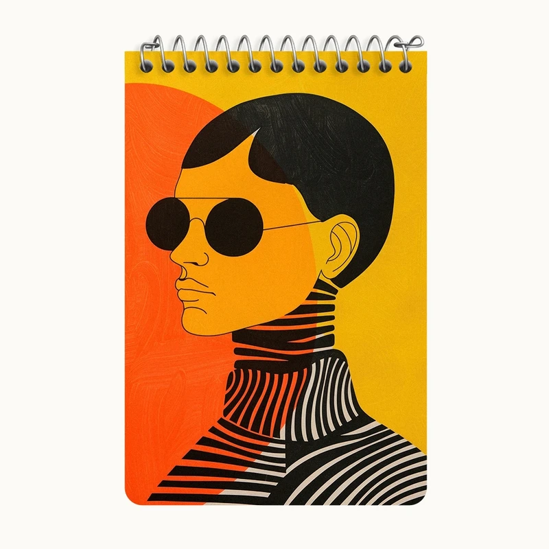 دفتر یادداشت 50 برگ خندالو طرح دخترانه کد F3104