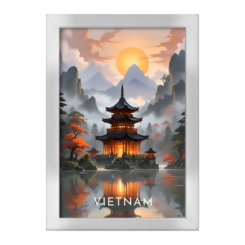 تابلو خندالو طرح ویتنام (Vietnam) کد F6368