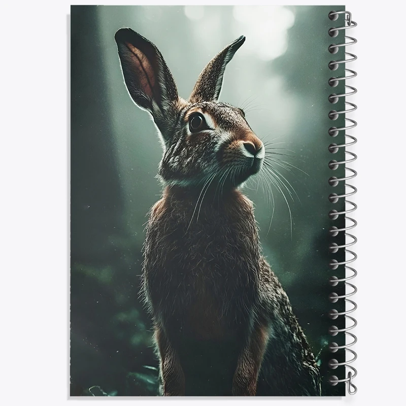 دفتر شطرنجی 50 برگ خندالو طرح خرگوش کد F10735