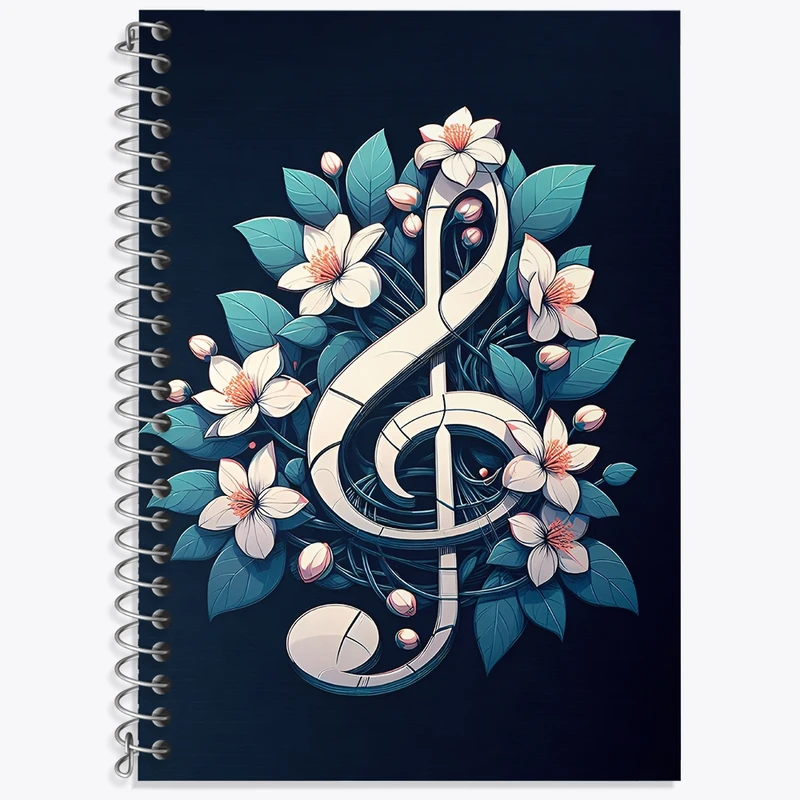 دفتر زبان 50 برگ خندالو مدل سه خط طرح کلید سل کد N8081