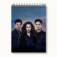 دفتر یادداشت 50 برگ خندالو طرح گرگ و میش Twilight  کد 10854