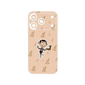 MAHOOT Mr.Bean Cover Sticker for Apple iPhone 17 Pro