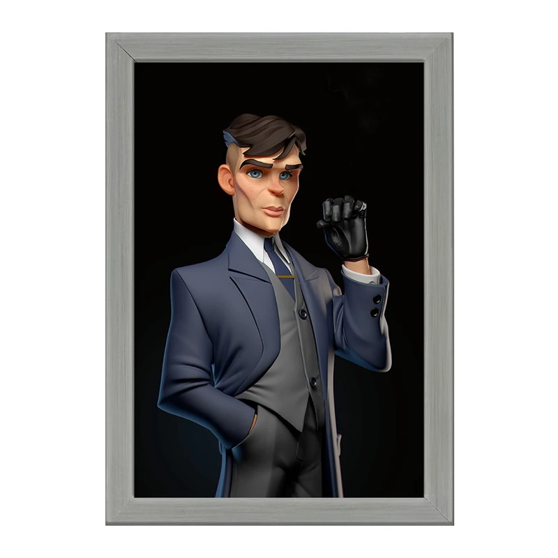 تابلو خندالو طرح پیکی بلایندرز (Peaky Blinders) کد F3