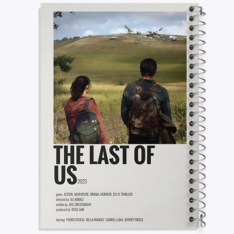 دفتر لیست خرید 50 برگ خندالو طرح آخرین بازمانده از ما (The Last of Us) کد F13314