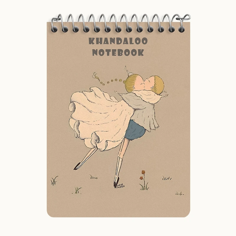 دفتر یادداشت 50 برگ خندالو طرح عاشقانه (Lovely) کد N8477