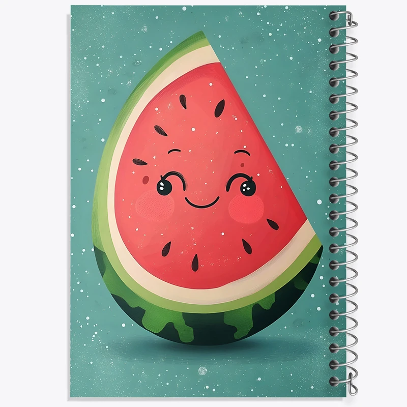 دفتر مشق 50 برگ خندالو طرح هندوانه کد F10605