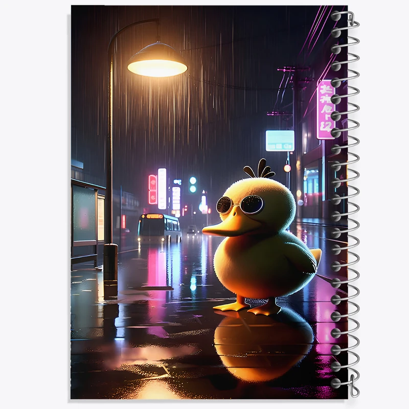 دفتر نقاشی 50 برگ خندالو طرح جوجه اردک گنگ کد F8967