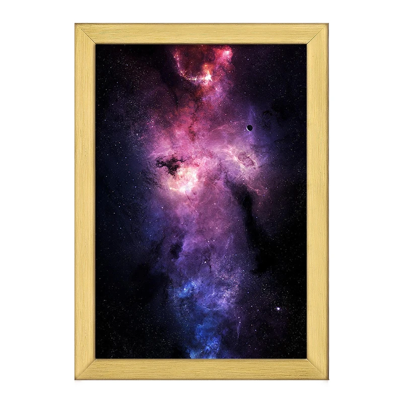 تابلو خندالو طرح کهکشان و سیاره ها کد 25378