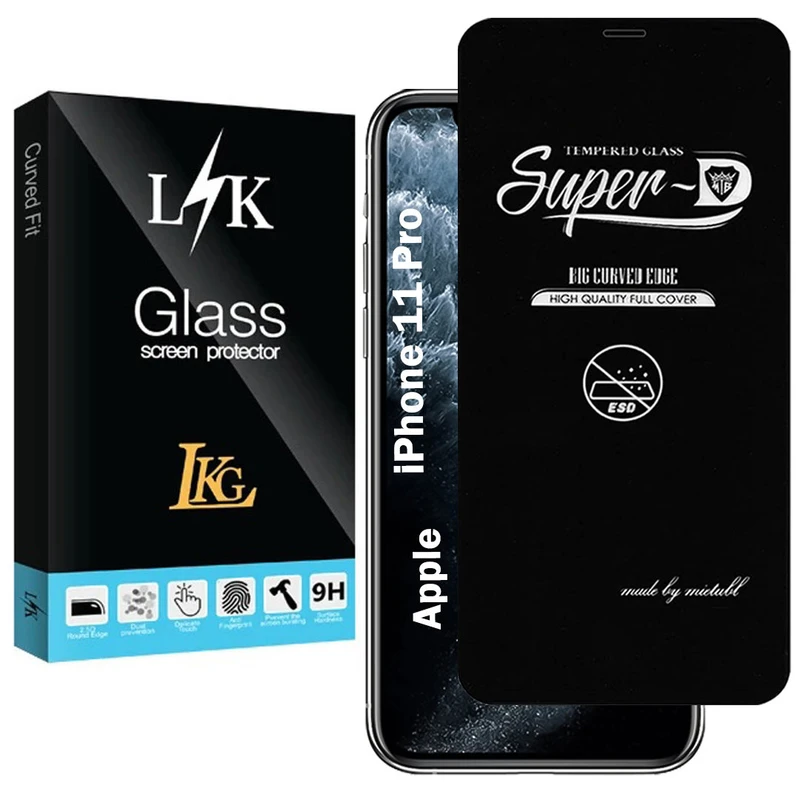 محافظ صفحه نمایش ال کا جی مدل SupD-LK مناسب برای گوشی موبایل اپل iPhone 11 Pro