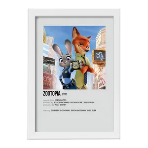 تابلو خندالو طرح زوتوپیا (Zootopia) کد F13268