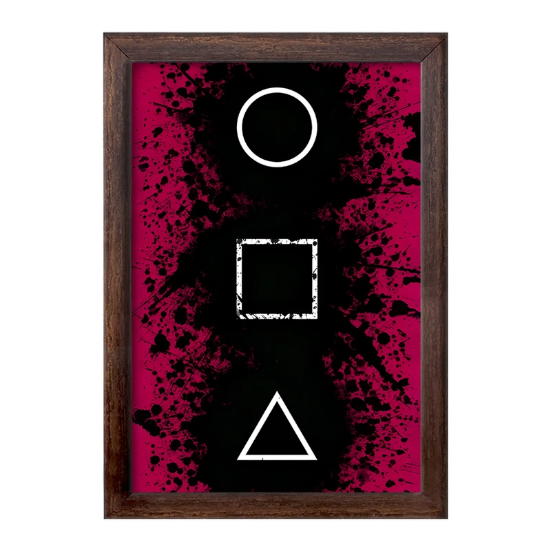 تابلو خندالو طرح بازی مرکب (Squid Game) کد F11868