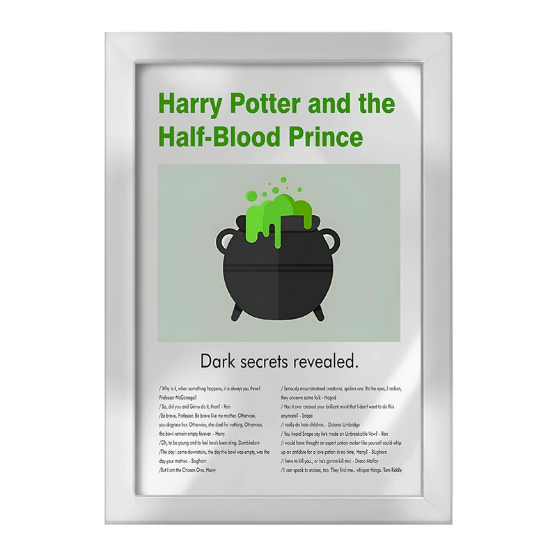 تابلو خندالو طرح هری پاتر (Harry Potter) کد F13844