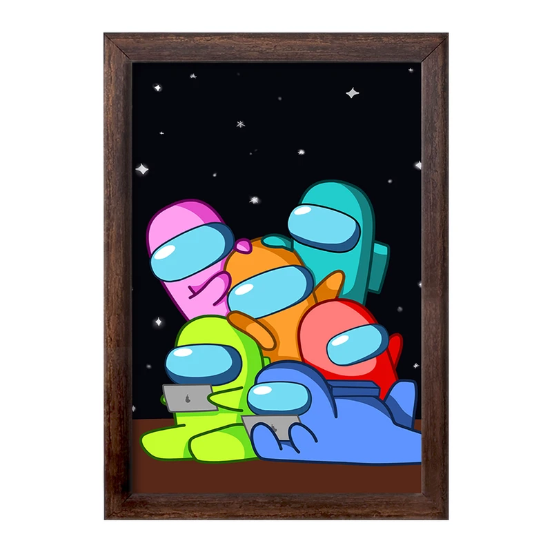 تابلو خندالو طرح امانگ آس Among Us  کد 10302