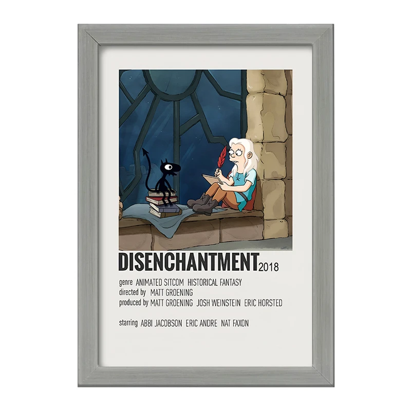 تابلو خندالو طرح طلسم شدگان (Disenchantment) کد F13205