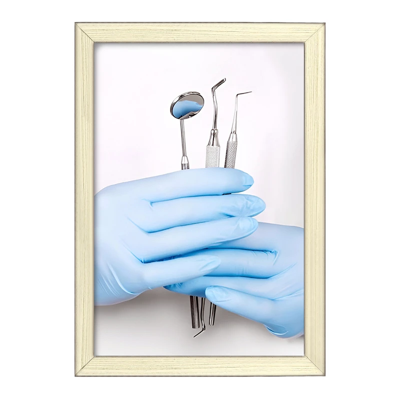 تابلو خندالو طرح دندان و دندان پزشکی کد F9825