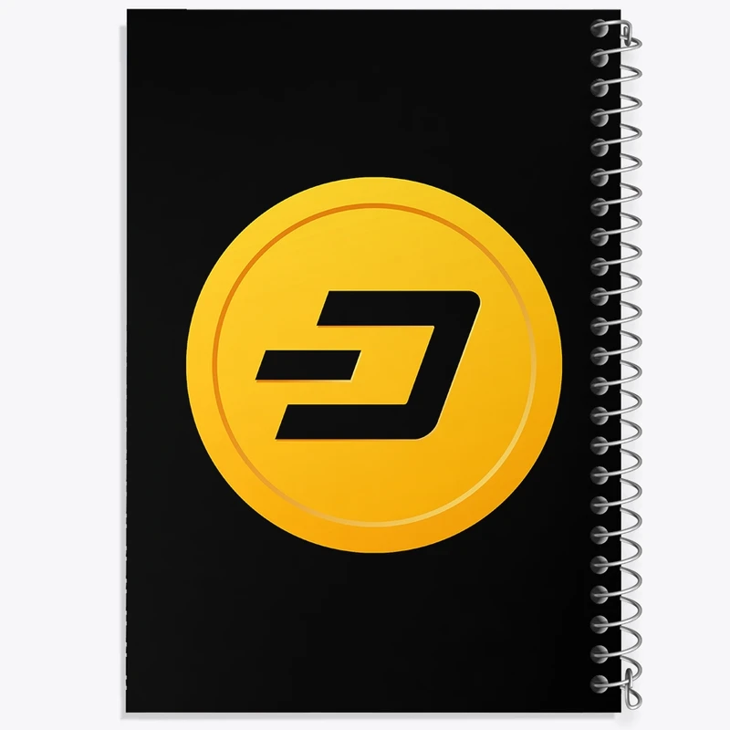 دفتر طراحی 50 برگ خندالو طرح ارز دیجیتال دش  کد 10909