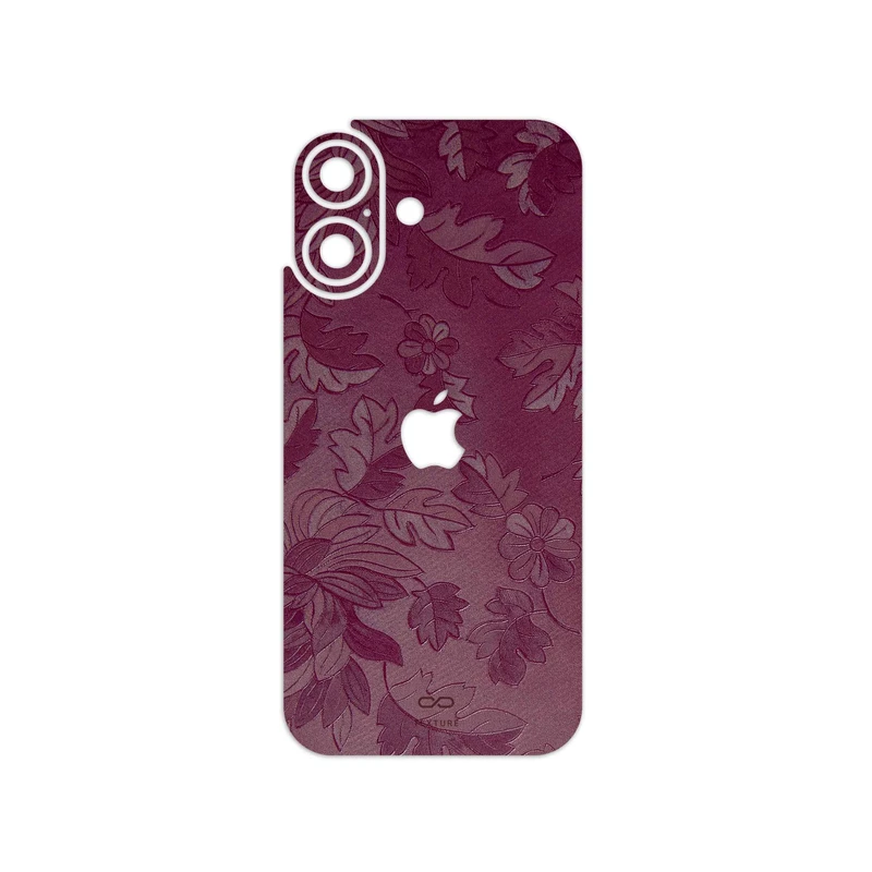 برچسب پوششی ماهوت مدل Red-Wildflower مناسب برای گوشی موبایل اپل iPhone 17