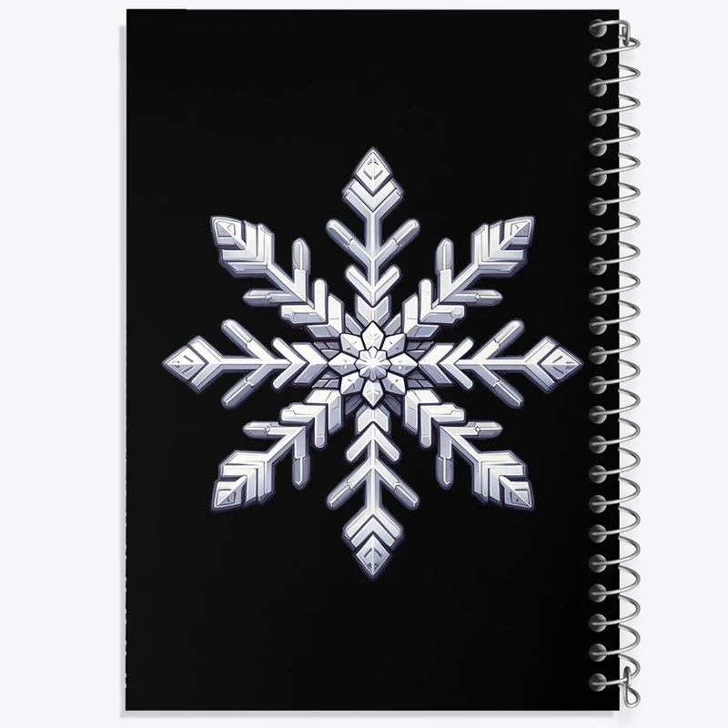 دفتر طراحی 50 برگ خندالو طرح دونه برف کد N8331