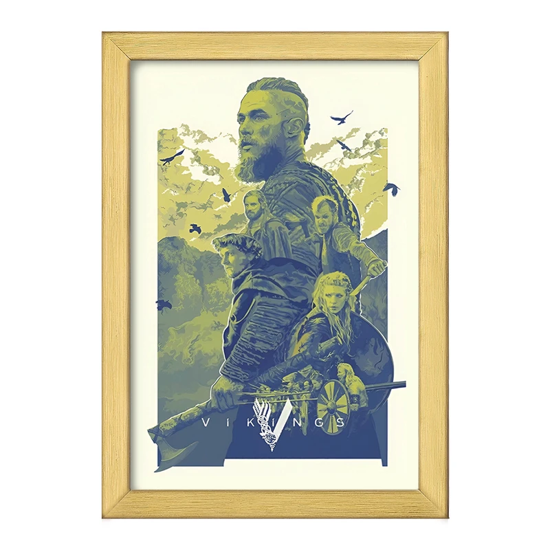 تابلو خندالو طرح وایکینگ ها (Vikings) کد F13620