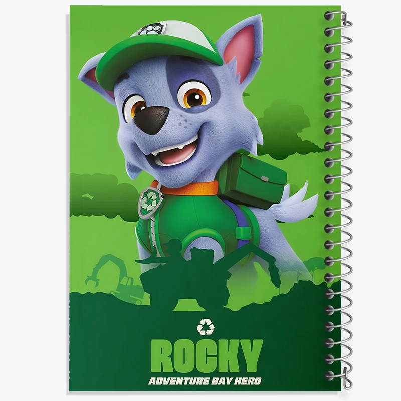 دفتر مشق 100 برگ خندالو طرح راکی سگ های نگهبان کد F11015