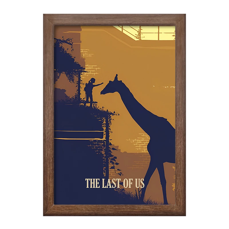 تابلو خندالو طرح آخرین بازمانده از ما (The Last Of Us) کد F13595