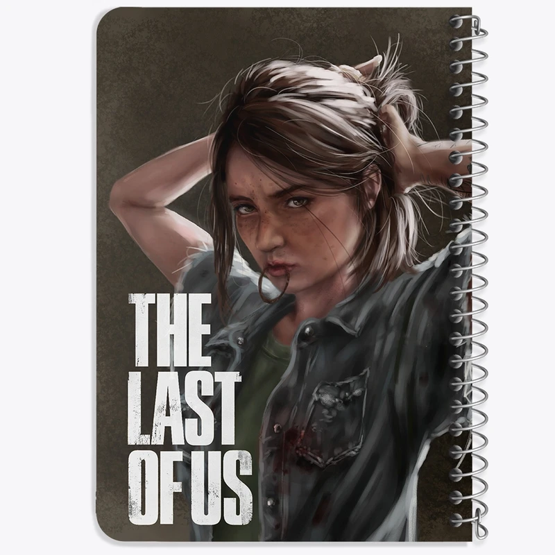دفتر یادداشت 50 برگ خندالو طرح (The Last Of Us) آخرین بازمانده از ما کد N9296