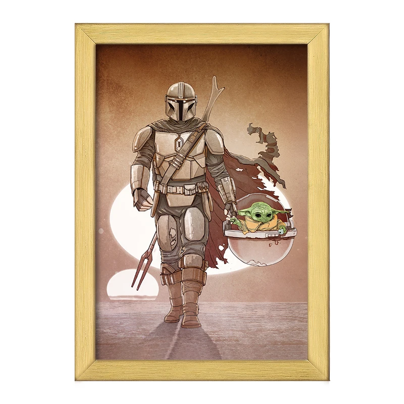 تابلو خندالو طرح جنگ ستارگان (Star Wars) کد F1985