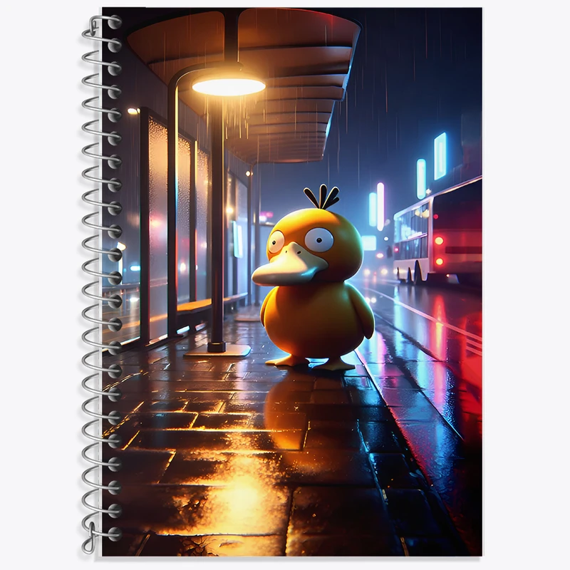 دفتر نت موسیقی 50 برگ خندالو طرح جوجه اردک کد F8970