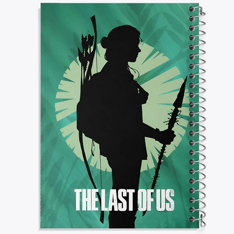 دفتر مشق 100 برگ خندالو طرح آخرین بازمانده از ما (The Last of Us) کد F4454