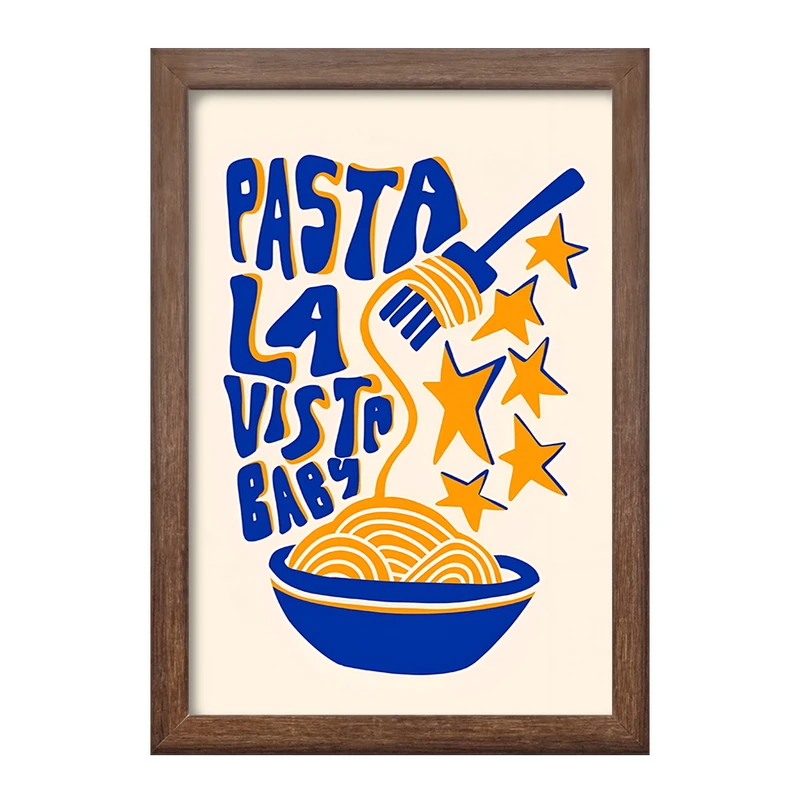 تابلو خندالو طرح پاستا (Pasta) کد F14149