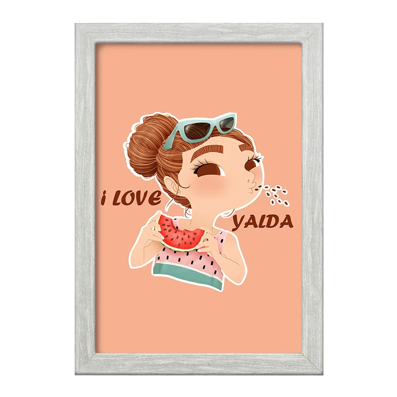 تابلو خندالو طرح شب یلدا  کد 3194