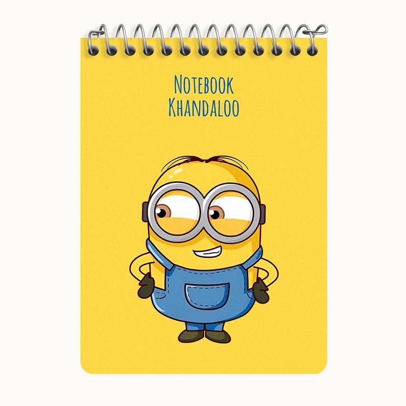 دفتر یادداشت 50 برگ خندالو طرح مینیون ها (Minions) کد N3533
