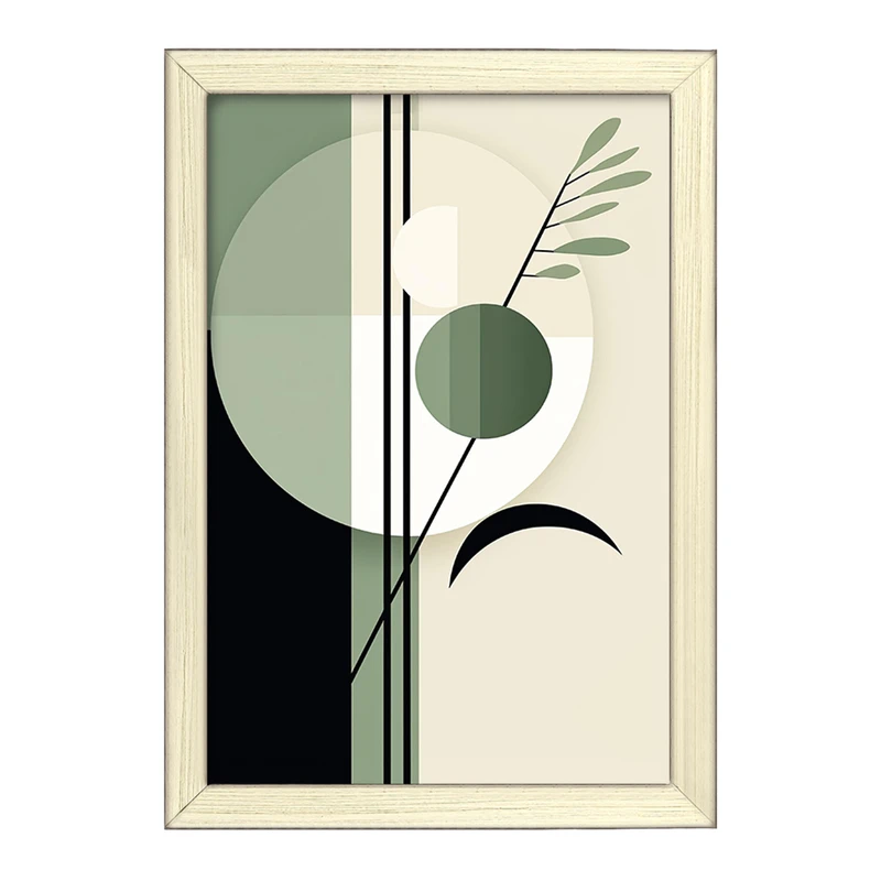 تابلو خندالو طرح دکوراتیو (decorative) کد F1874