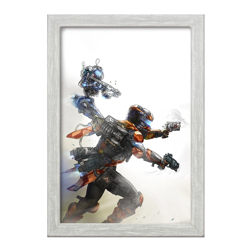 تابلو خندالو طرح بازی تایتان فال (Titanfall) کد 32595