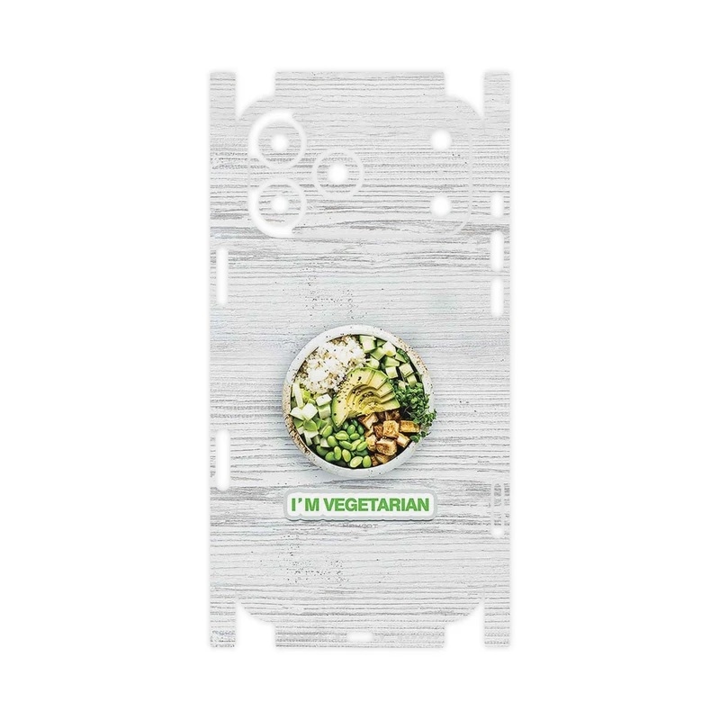 برچسب پوششی ماهوت مدل Im_vegetarian-FullSkin مناسب برای گوشی موبایل اپل iPhone 17 Pro Max