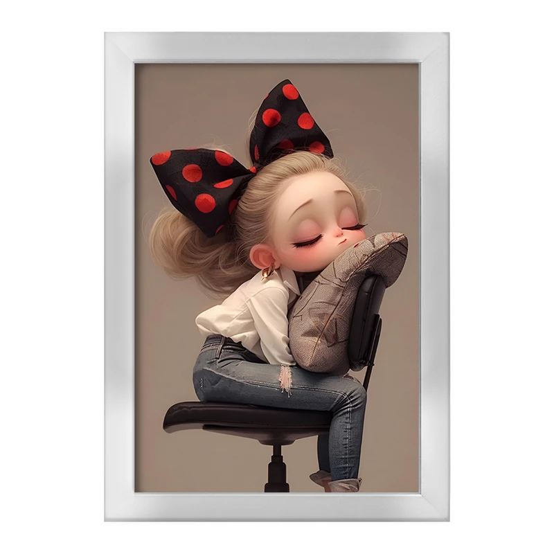 تابلو خندالو طرح دخترانه کد F5788