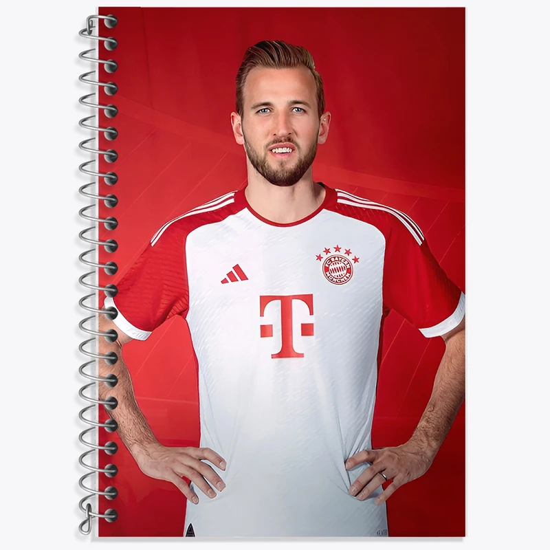 دفتر نت موسیقی 50 برگ خندالو طرح هری کین (Harry Kane) کد F14321